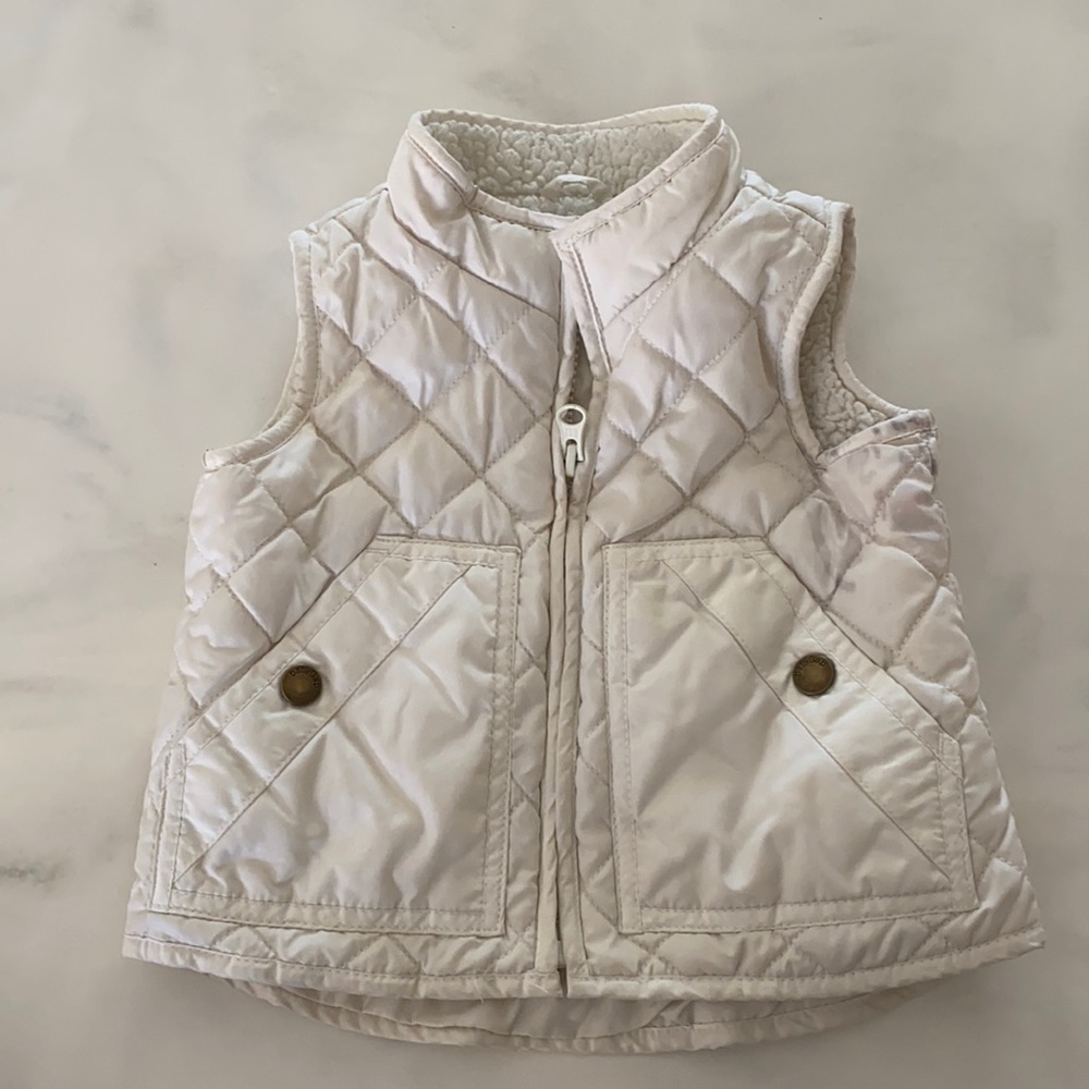 Baby gap quilted vest